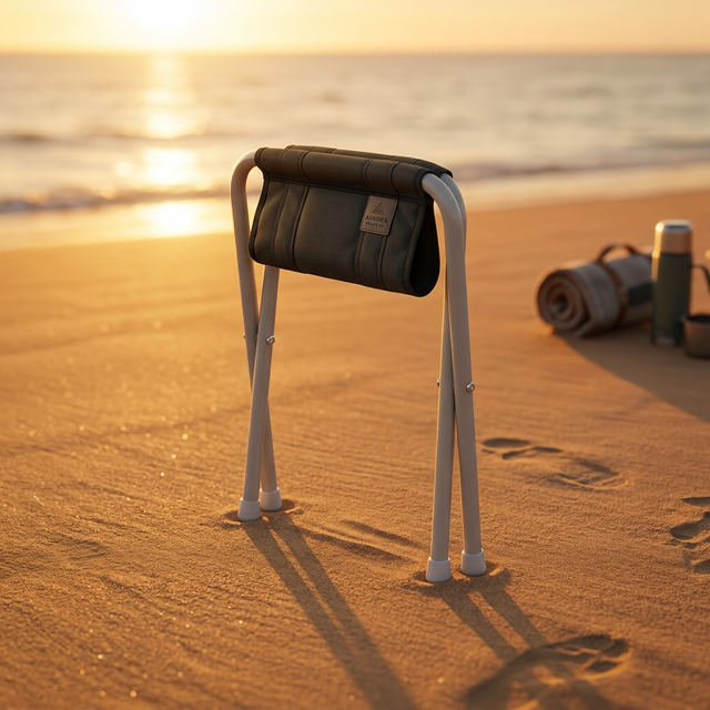 Folded Camp Chair Beach